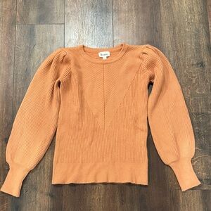&Merci Women's Pumpkin Crew Neck Sweater nwot size S